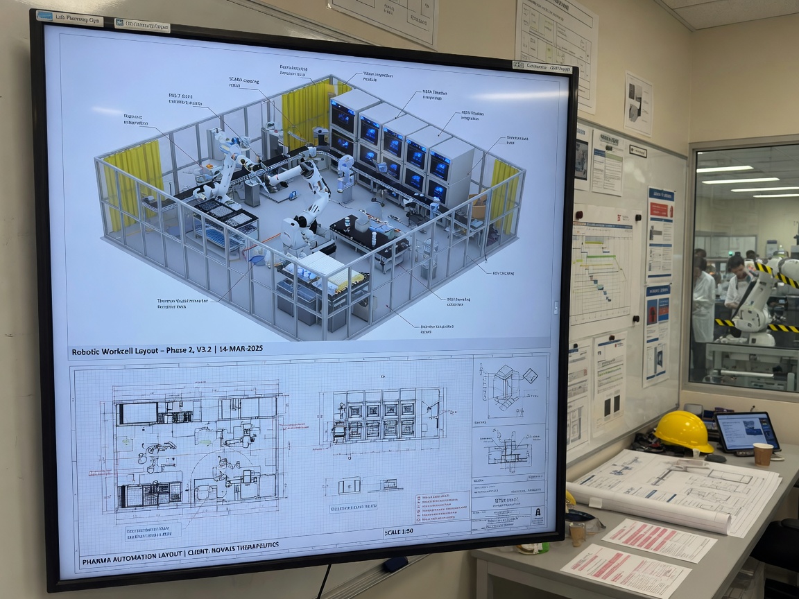 Laboratory automation concept design and equipment selection