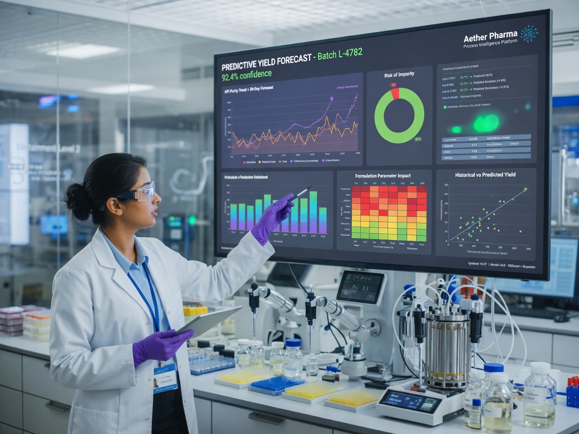 Predictive analytics dashboard for laboratory throughput and bottlenecks