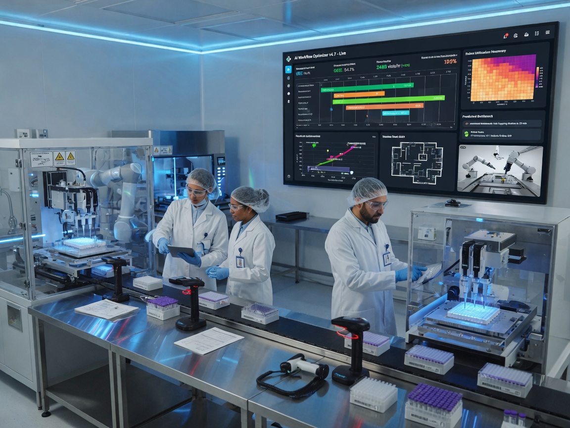 Digital twin laboratory simulation and orchestration dashboard