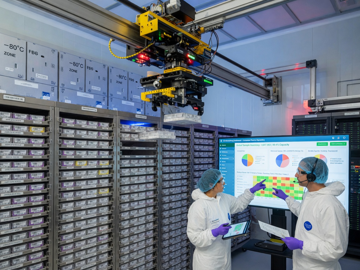 Sample processing connected to biobank intelligence