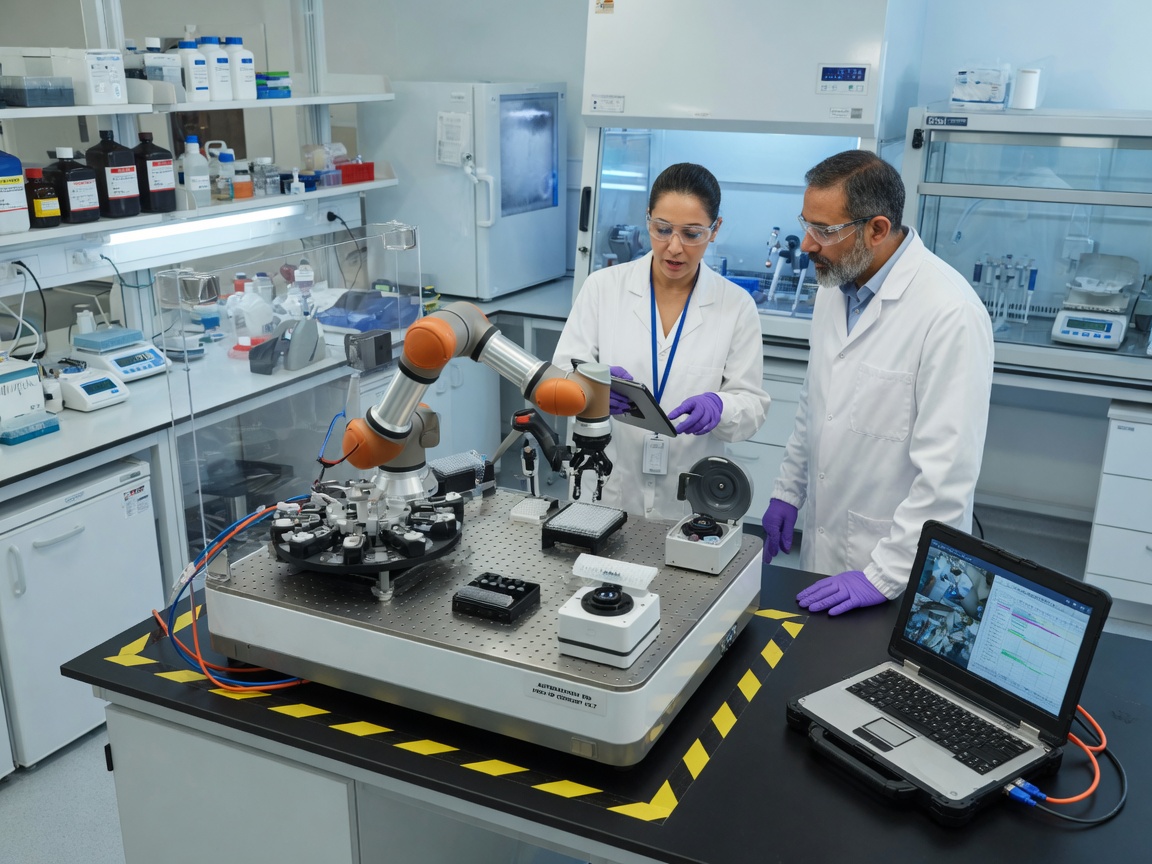 AI workflow optimization for laboratory scheduling
